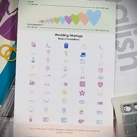 CRICUT - Wedding - Provo Craft 2010 - Picture 2 of 5